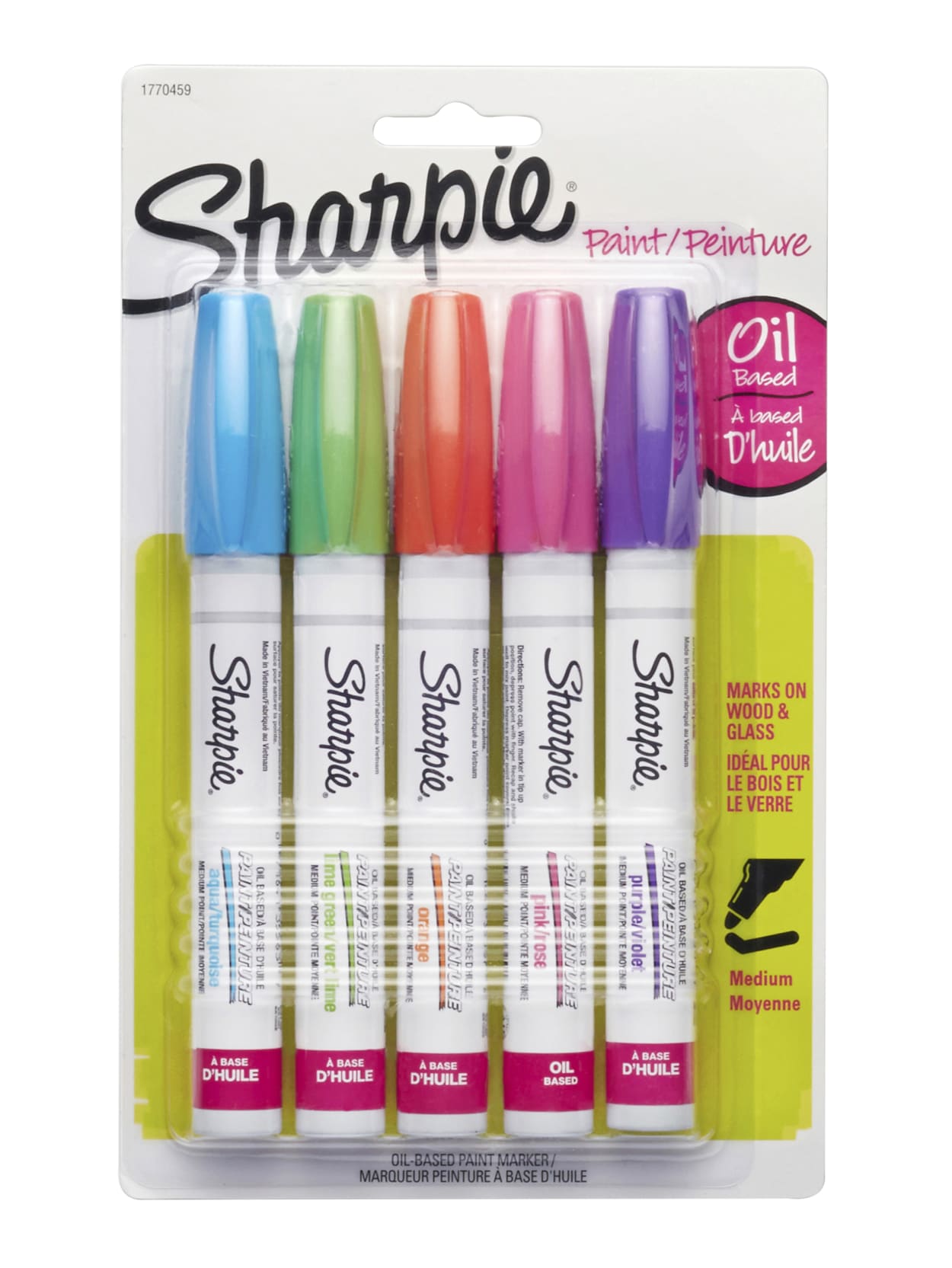 Sharpie Paint Oil Based Opaque Paint Marker Medium Point White